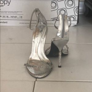 Windsor rhinestone heels